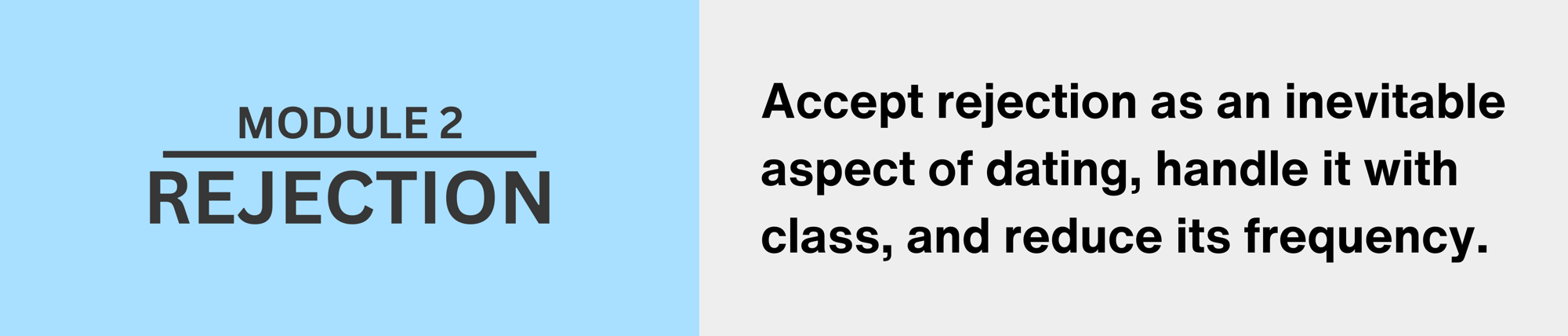 Rejection module